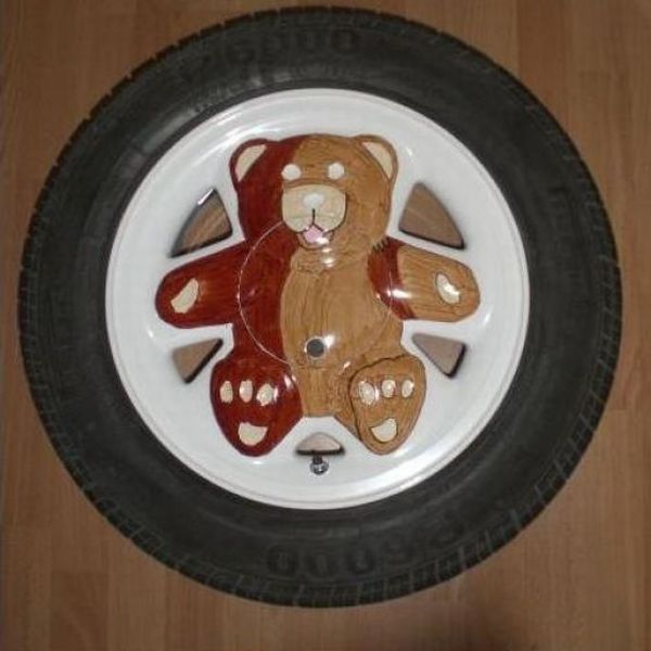 Teddy Bear Wheels. Now in Color (8 pics)