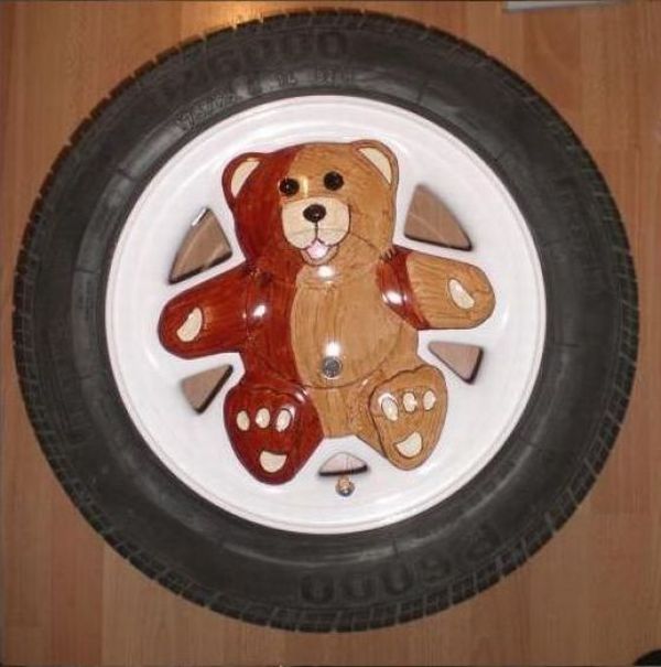Teddy Bear Wheels. Now in Color (8 pics)