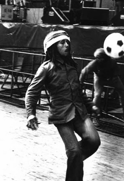 Bob Marley Playing Soccer (13 pics)