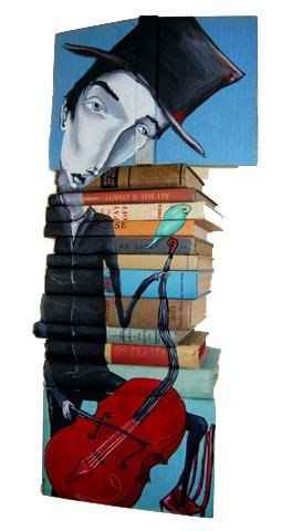 Stacked Books Artwork (29 pics)