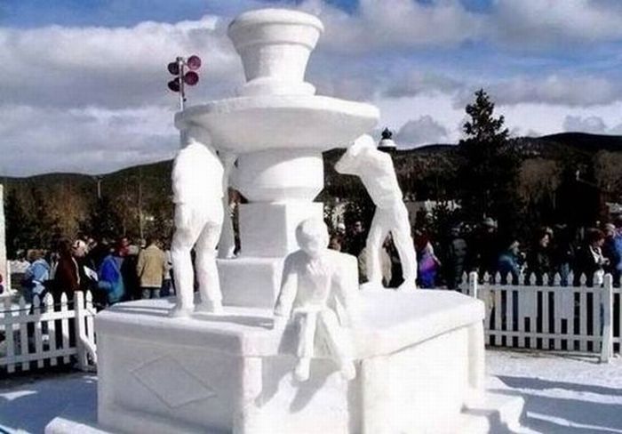Beautiful Snow Sculptures (29 pics)