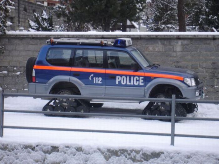 Strange and Funny Police Vehicles (27 pics)
