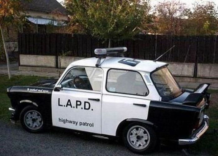 Strange and Funny Police Vehicles (27 pics)