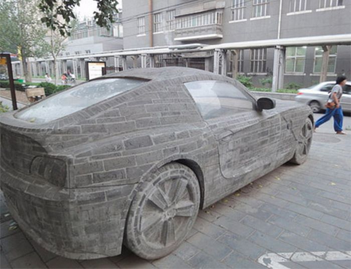 BMW Z4 Made From Stone (6 pics)