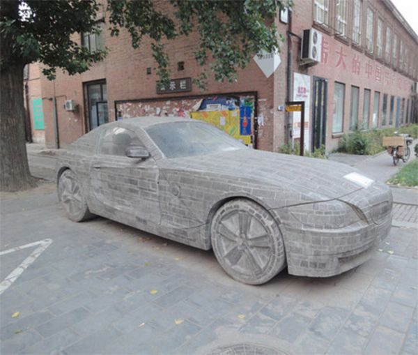 BMW Z4 Made From Stone (6 pics)