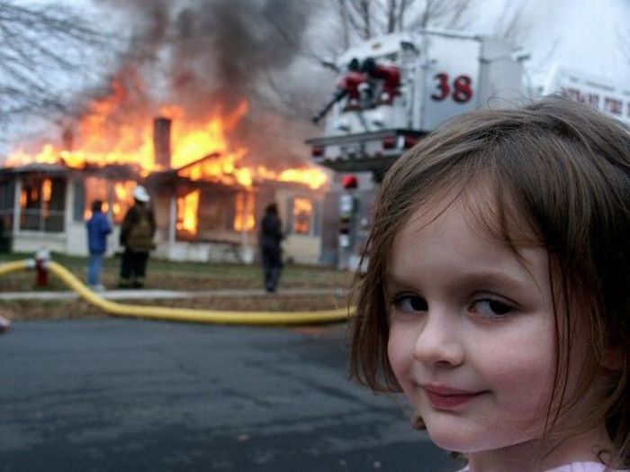 Disaster Girl and Other Disaster Kids (22 pics)