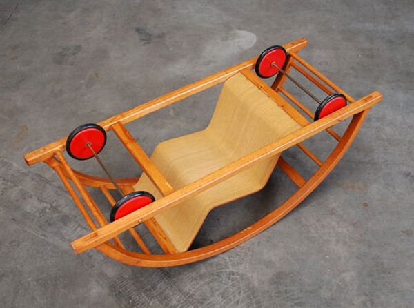 A Kid’s Car That Becomes a Rocking Chair (7 pics)