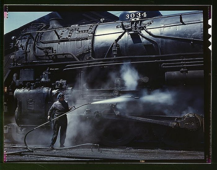 Jack Délano - the Man Who Colored the Forties (18 pics)