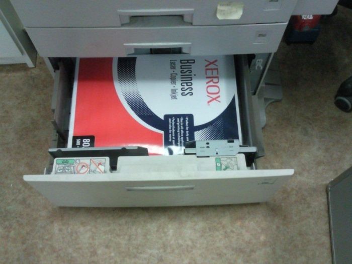 The Copier Isn't Working. But Why? (2 pics)