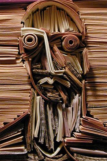 Newspaper Sculptures by Nick Georgiou (32 pics)