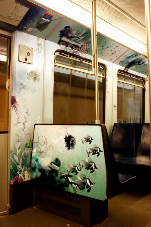 Beautiful Subway Art (9 pics)
