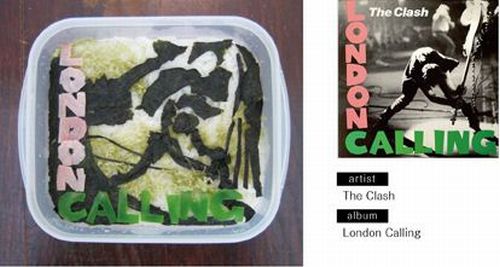 Bento Lunches Decorated as Album Covers (49 pics)