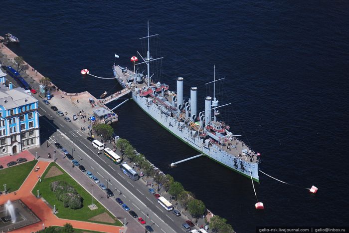 Aerial Photographs of Russian City of Saint Petersburg (45 pics)