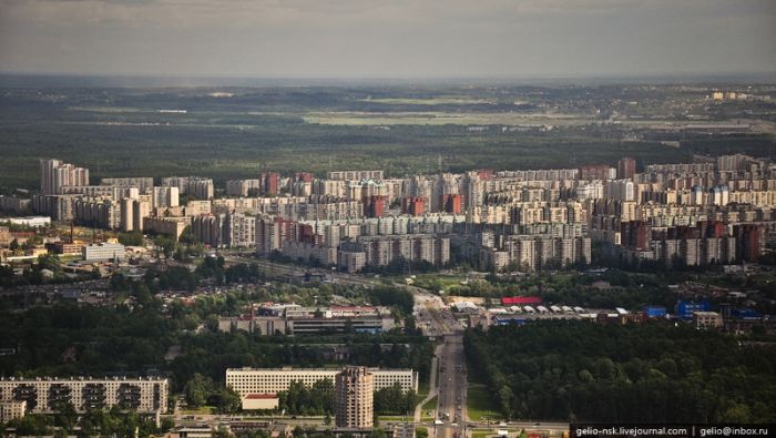 Aerial Photographs of Russian City of Saint Petersburg (45 pics)