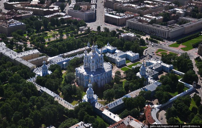 Aerial Photographs of Russian City of Saint Petersburg (45 pics)