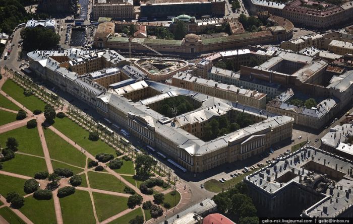 Aerial Photographs of Russian City of Saint Petersburg (45 pics)