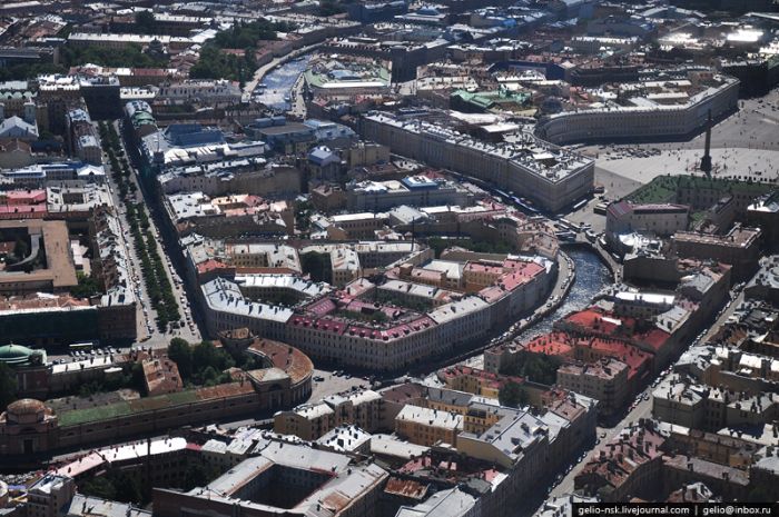 Aerial Photographs of Russian City of Saint Petersburg (45 pics)