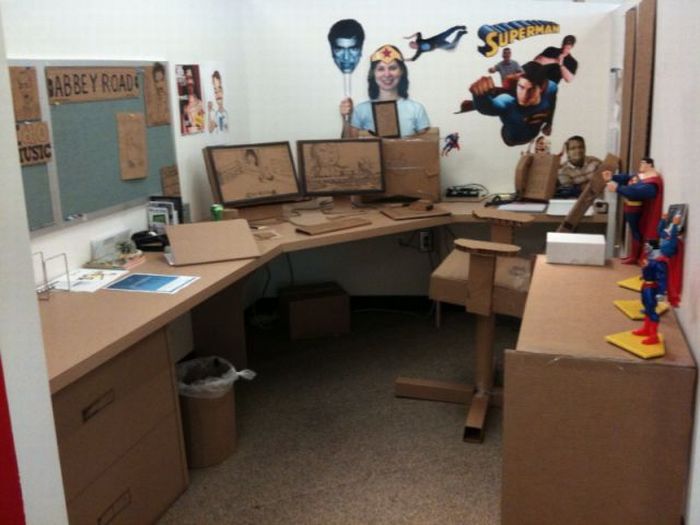 Funny Cardboard Pranks (37 pics)