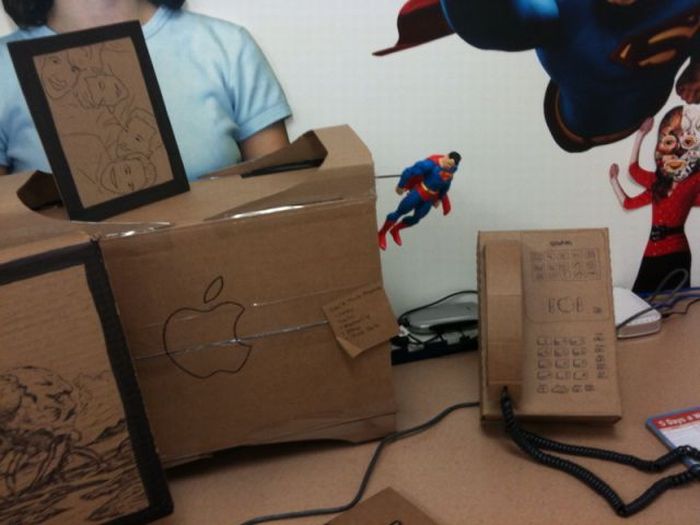 Funny Cardboard Pranks (37 pics)