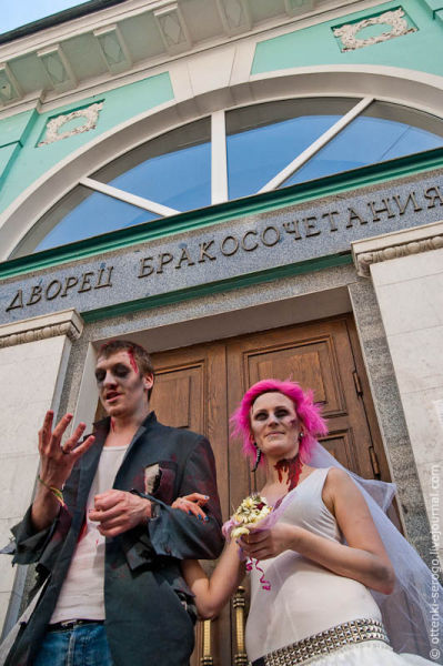Zombie Wedding (44 pics)