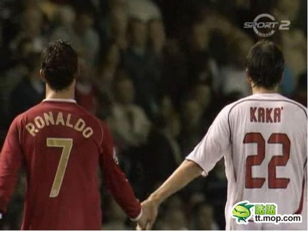Cristiano Ronaldo and Kaka. Happy Together (30 pics)