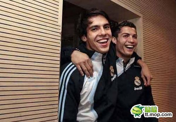 Cristiano Ronaldo and Kaka. Happy Together (30 pics)