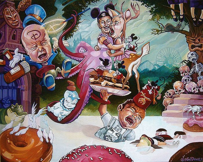 Powerful Illustrations by Dave MacDowell (26 pics) Powerful Illustrations by Dave MacDowell (26 pics)