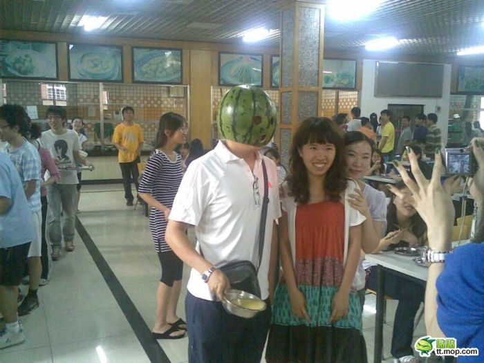 Watermelon Helmet (3 pics)
