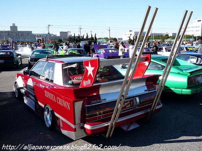 Bōsōzoku-Style Cars (49 pics)