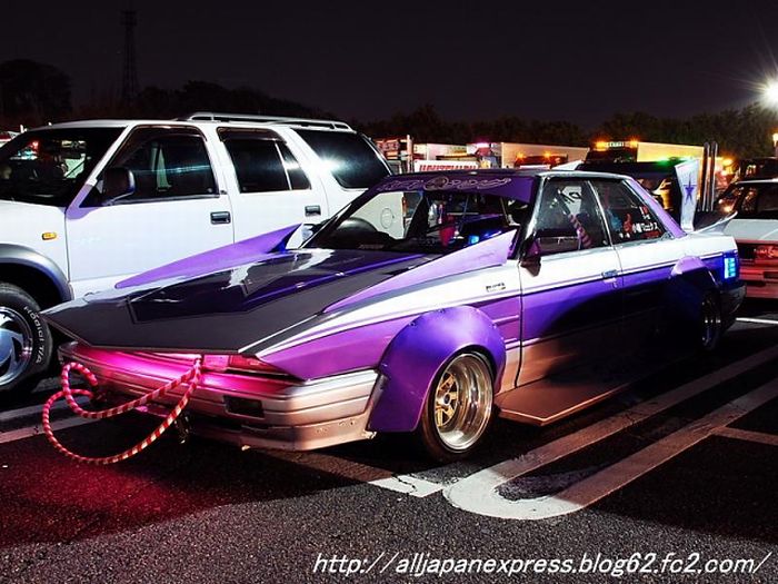 Bōsōzoku-Style Cars (49 pics)