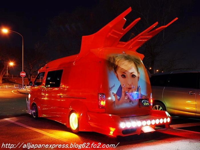 Bōsōzoku-Style Cars (49 pics)