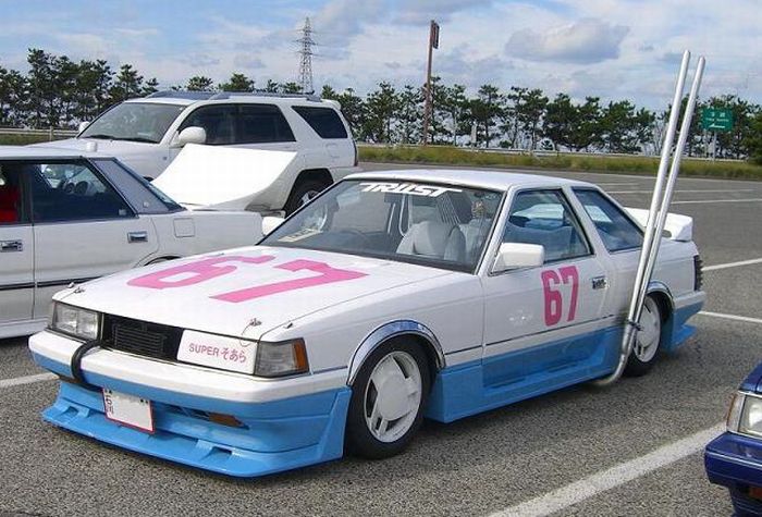 Bōsōzoku-Style Cars (49 pics)
