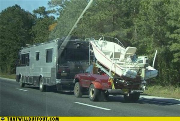 Vehicles in Funny and Strange Situations (75 pics)