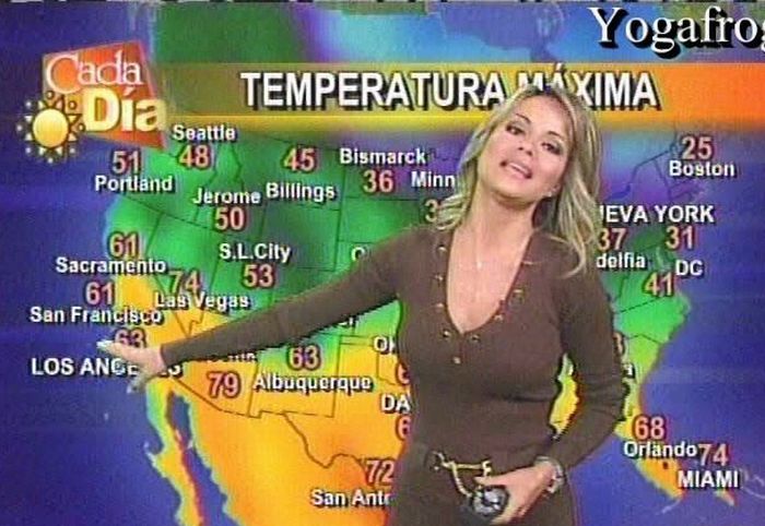 Sexy Weather Girls (76 pics)