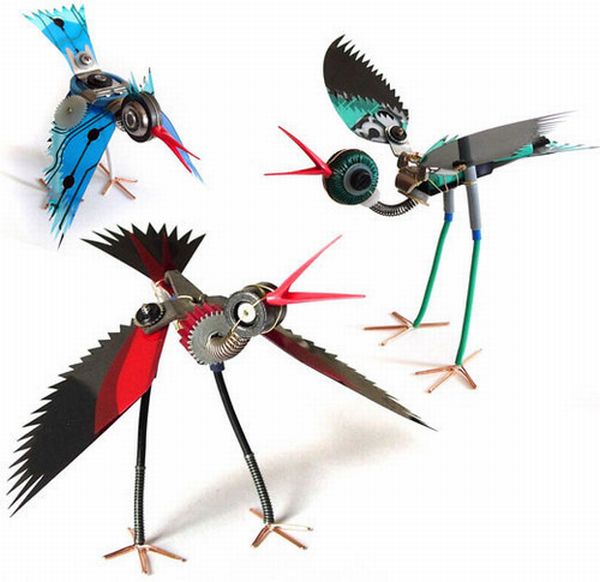 Terrific Works of Art Made From Common Trash (40 pics)
