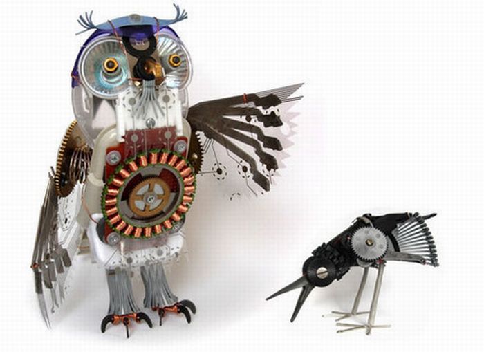 Terrific Works of Art Made From Common Trash (40 pics)