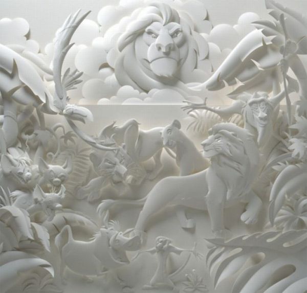 Beautiful Paper Sculptures (10 pics)