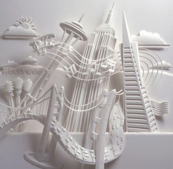 Beautiful Paper Sculptures (10 pics)