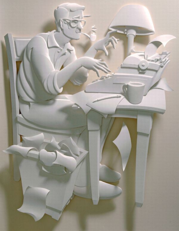 Beautiful Paper Sculptures (10 pics)