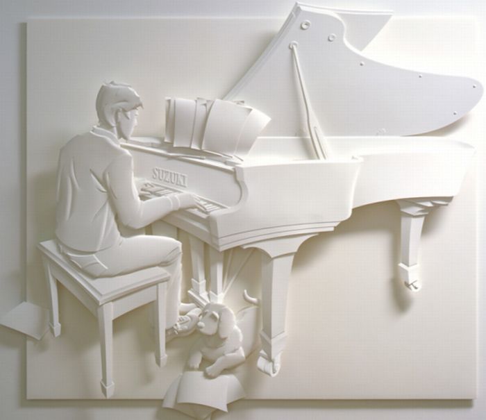 Beautiful Paper Sculptures (10 pics)