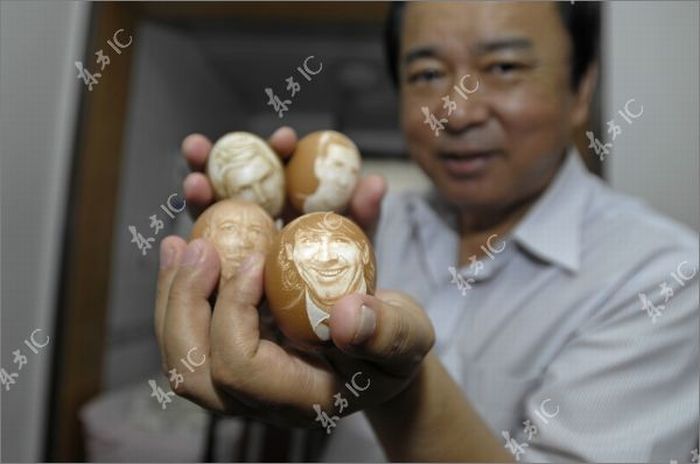 World Cup Egg Carving (13 pics)