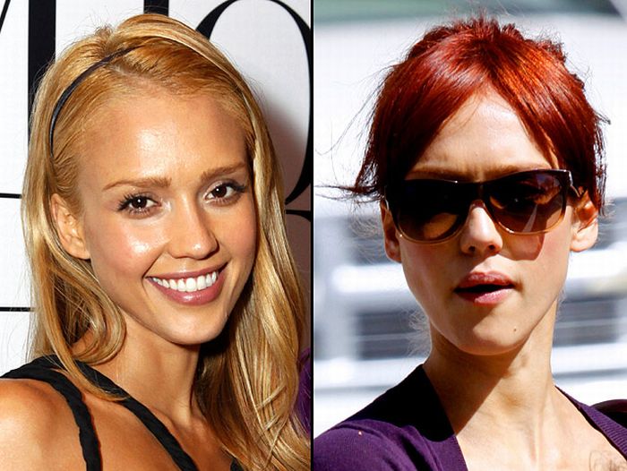 Celebrities and Their Dramatic Hair Transformations (58 pics) Celebrities and Their Dramatic Hair Transformations (58 pics)