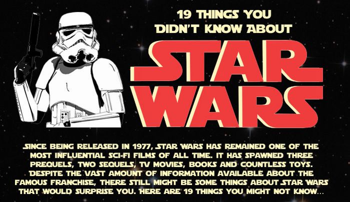 19 Things You Didn't Know About Star Wars (6 pics)