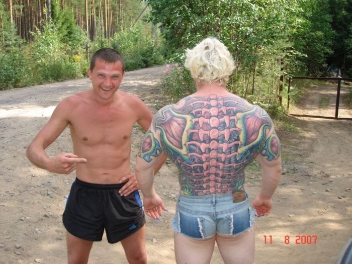 The Most Weird Looking Bodybuilder of Russia (19 pics)