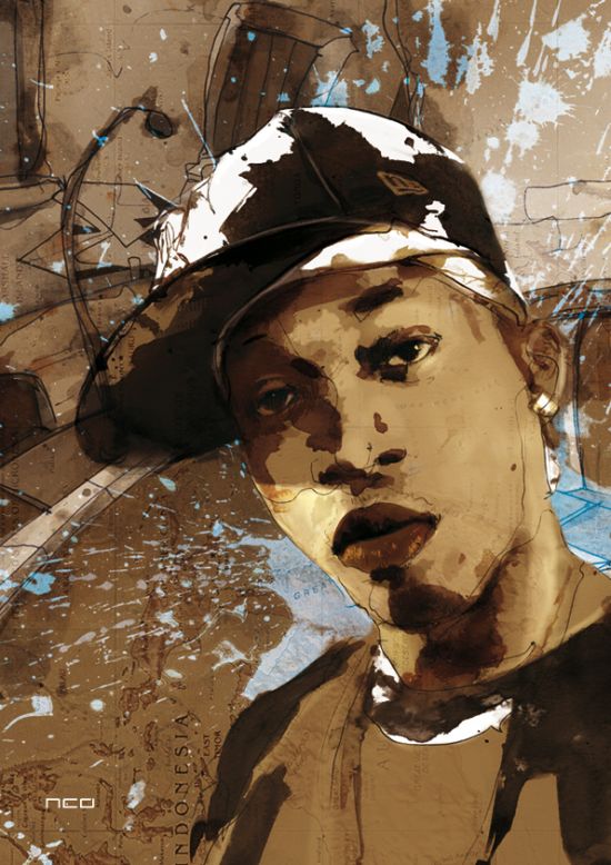 Sketches of Florian Nicolle (38 pics)