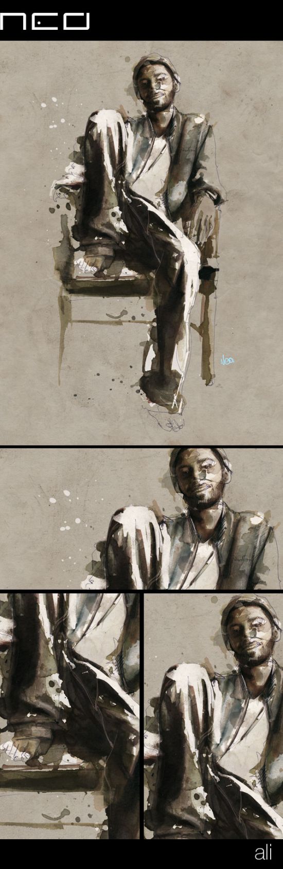 Sketches of Florian Nicolle (38 pics)