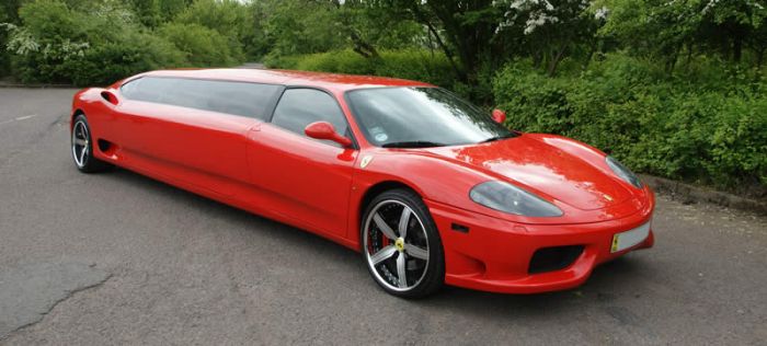 Ferrari Limousine (9 pics + video)