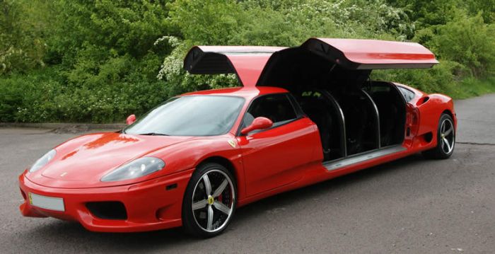 Ferrari Limousine (9 pics + video)