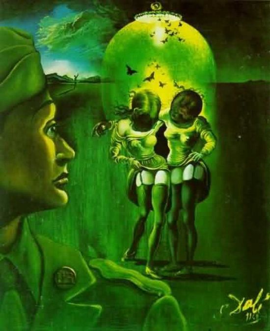 Optical Illusions in the Paintings of Salvador Dali (18 pics)
