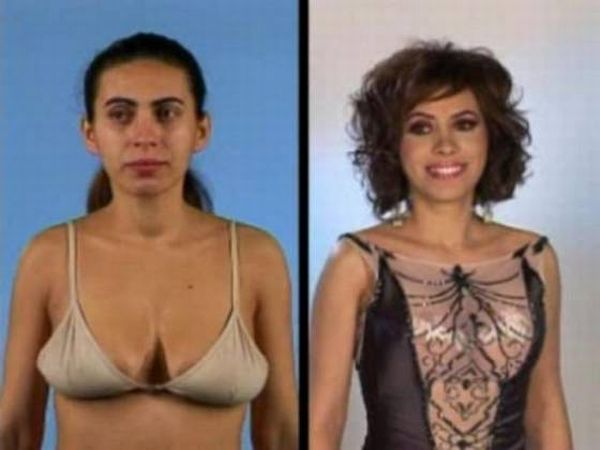 Women Before and After a TV Show (31 pics)